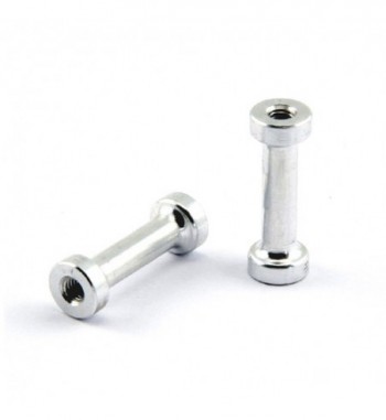 Body mount plate support (2) - aluminum