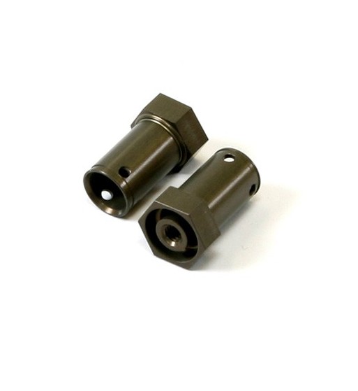 Wheel axle aluminium hardcoated (2)