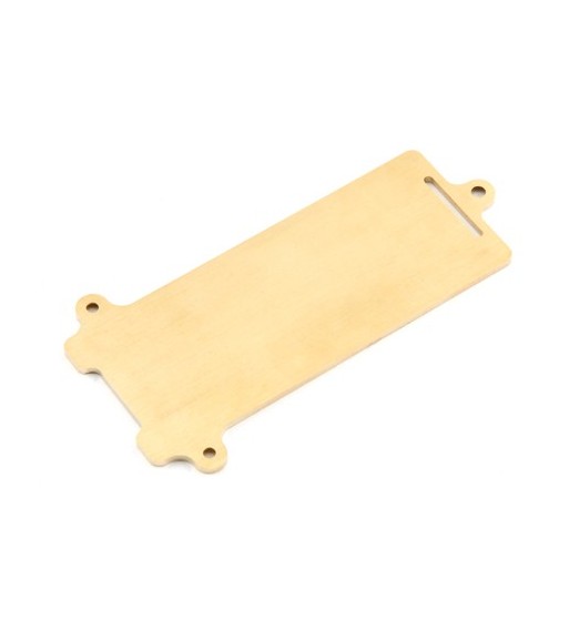 Brass battery tray