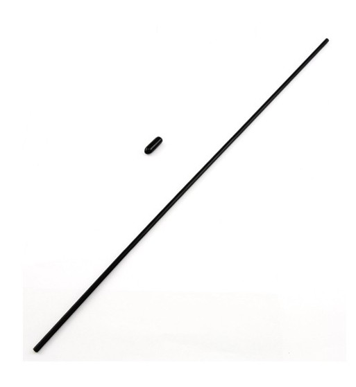 Antenna rod with cap