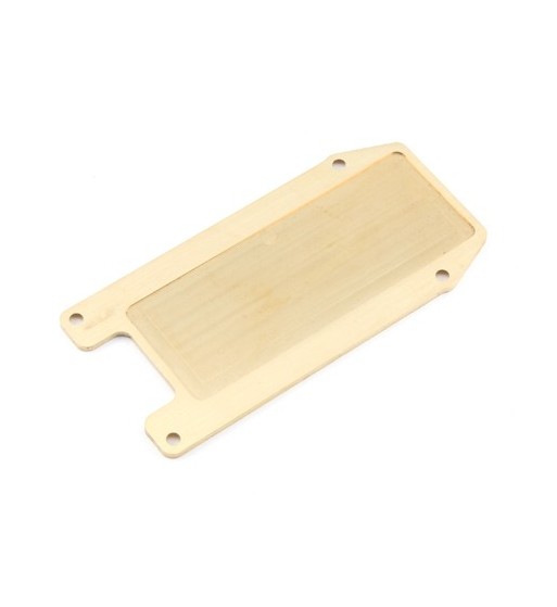 Brass battery tray V8