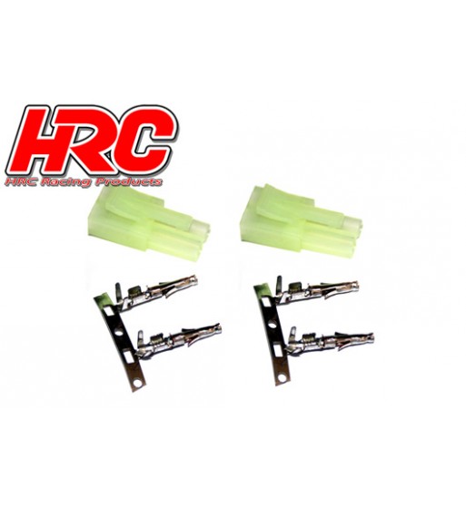 HRC9088A - Connector - Tamiya mini male (2 pcs)
