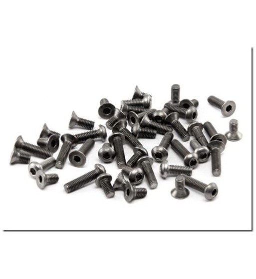 Titanium screw set V10