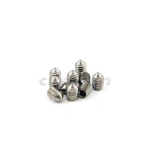 Allen set screw M4x6 cone-point (10)