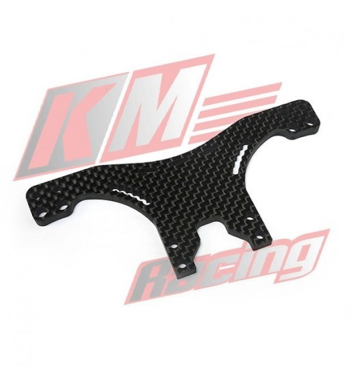 EVO3-109 4mm Rear Carbon Shock Tower