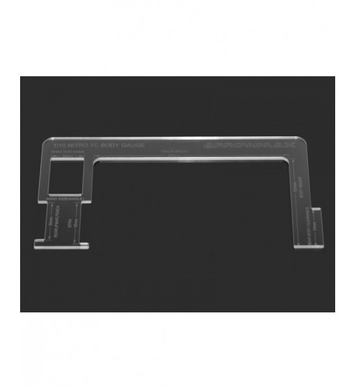 Body Gauge For 1/10 Nitro Touring Cars