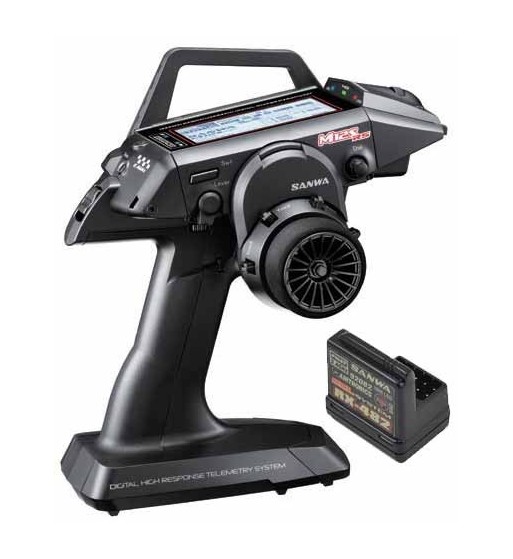 SANWA CAR M12S 2,4G + 2 x  rx 482 receivers