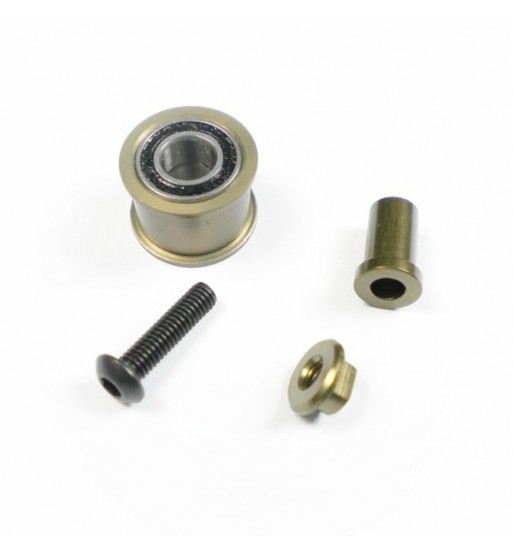 HK451S Aluminium Belt Tension Shaft & Bearing Holder Set